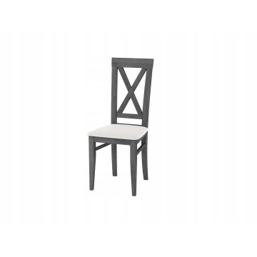 Krzesło z tapicerowanym siedziskiem. D-60