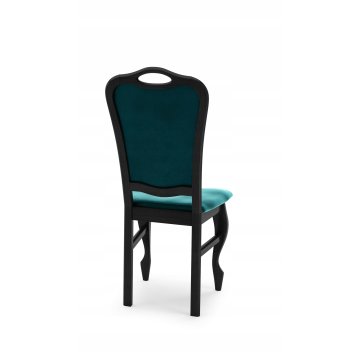 Krzesło czarne do salonu, pokoju. D-23