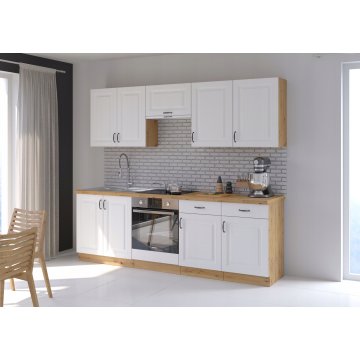 Front do zmywarki 60. 570x596. Biały Mat frezowany